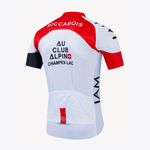 camiseta ciclismo iam blanco