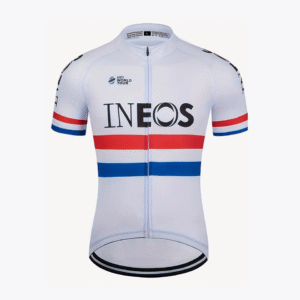 jersey ciclismo ineos blanco