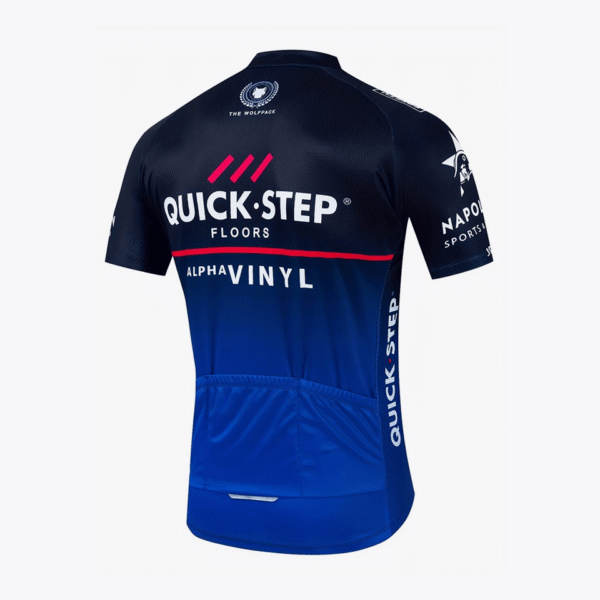 camiseta ciclismo quickstep azuloscuro