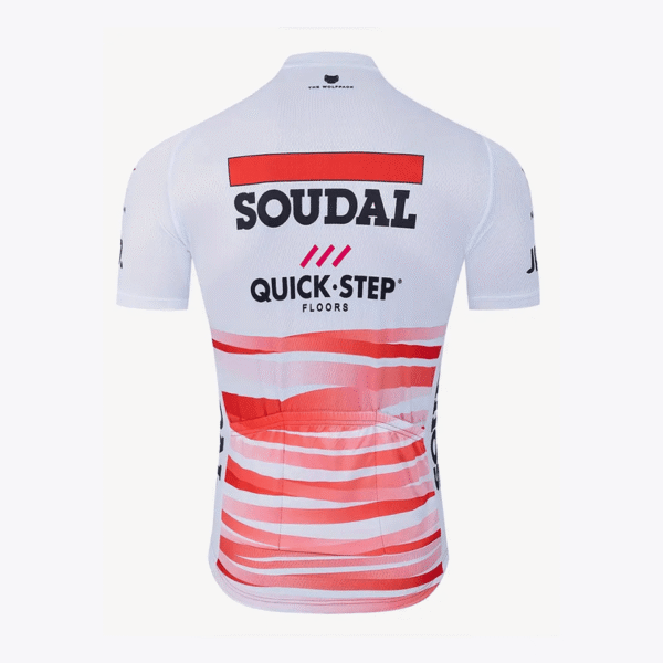 jersey ciclismo soudal blanco
