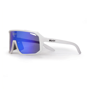 Gafas blancas azul