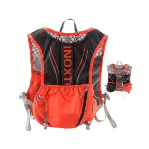 chaleco hidratacion inoxito naranja