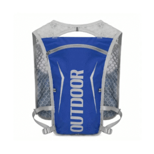 chaleco hidratacion outdoor azul